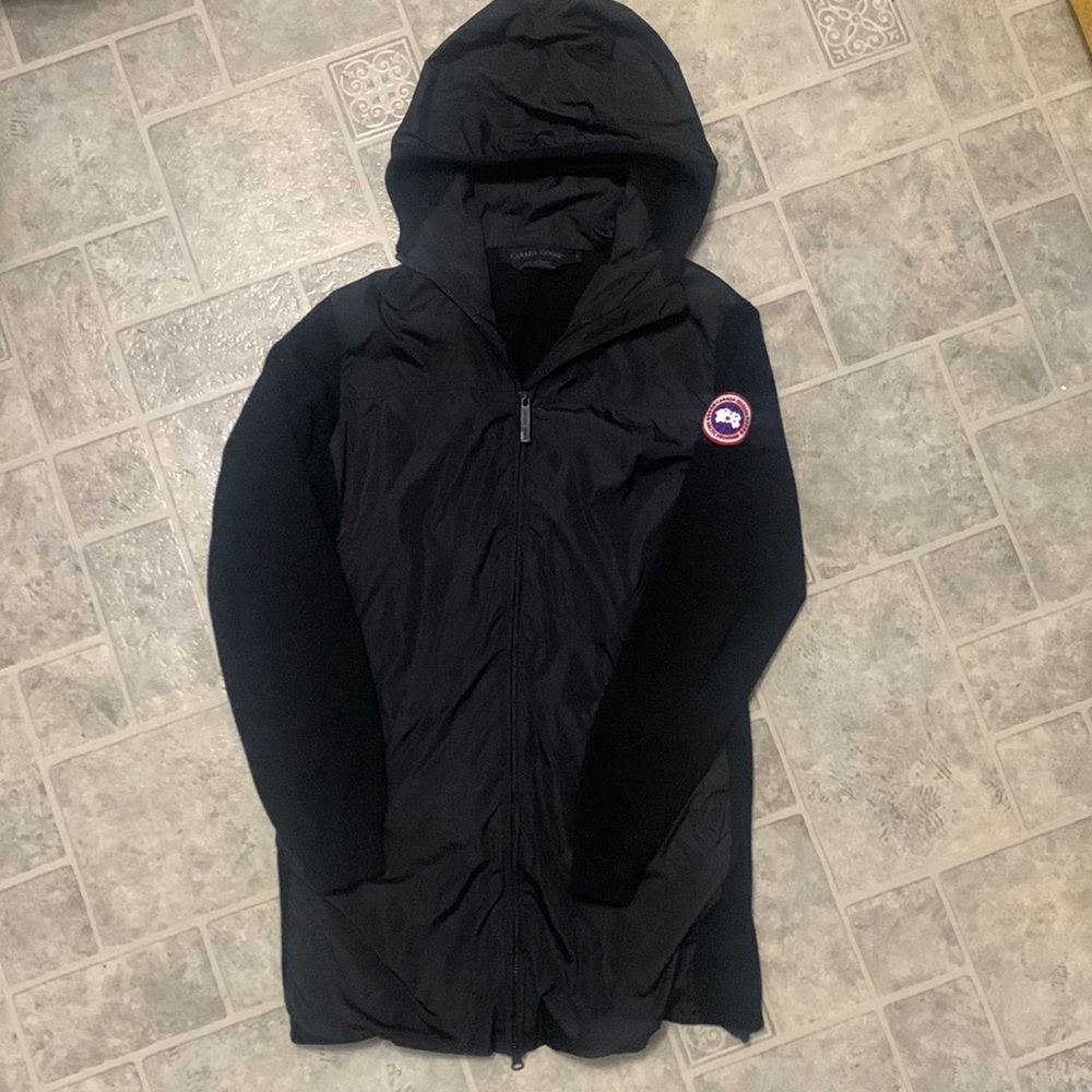 Rare Canada goose knit sweater/spring jacket size small